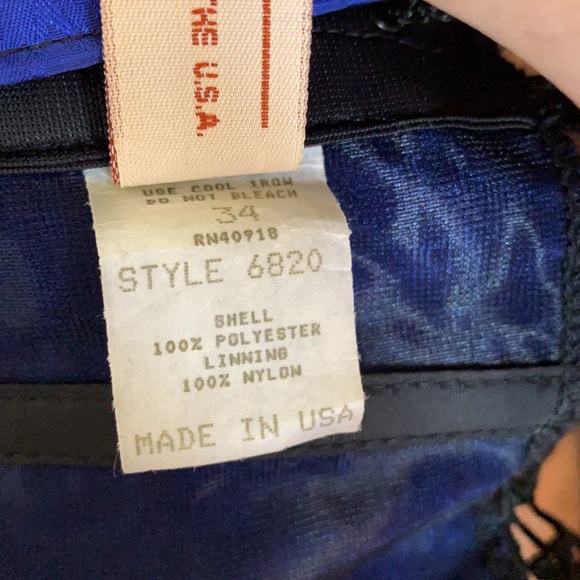 Beautiful blue corset - Picture 5 of 5